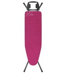 Rolser Žehlicí prkno K-S BLACK TUBE S, 110×32 cm, růžové