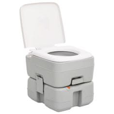 Vidaxl Sada přenosné kempingové toalety a stojanu na mytí rukou