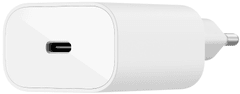 Belkin nabíječka USB-C, 25W, bílá, WCA004vfWH