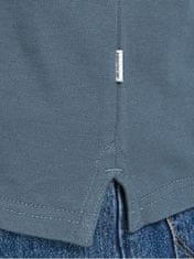 Jack&Jones Pánské polo triko JJEBASIC Slim Fit 12136516 Grisaille (Velikost S)