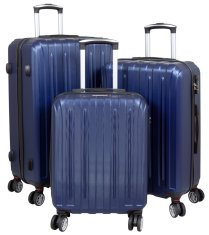 MONOPOL Střední kufr Dallas Blue