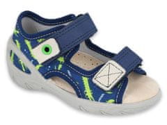 Befado chlapecké sandálky SUNNY 065P155 modré, velikost 21