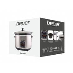 Beper BEPER BC510 hrnec pro pomalé vaření 4,5l, berez, digi 280W