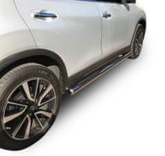 J&J Automotive Boční nerezové rámy pro Nissan X-Trail T32 2014-