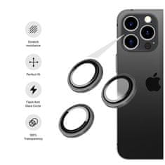 FIXED Ochranná skla čoček fotoaparátů Camera Glass pro Apple iPhone 14/14 Plus FIXGC2-928-SL, stříbrná