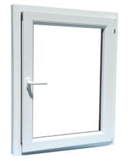 BS okna Plastové okno bílé 110x130cm pravé