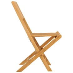 Petromila Skládací zahradní židle 2 ks 47x61x90 cm masivní teakové dřevo