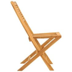 Petromila Skládací zahradní židle 2 ks 47x62x90 cm masivní teakové dřevo