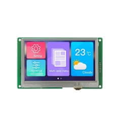 DWIN LCD 4,3" 480x270 rezistivní dotykový panel DWIN HMI DMG48270C043_05WTR