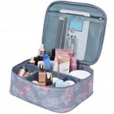INNA Kosmetický kufřík Toaletní taška Make Up Bag Make Up Case Cestovní taška Beauty Case s rukojetí Kosmetická taška Storage Bag pro toaletní potřeby modrá pro dámy 