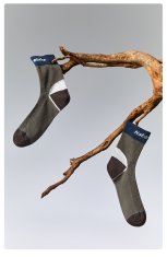 Naturehike Naturehike rychleschnoucí trekové ponožky vel. M - hnědo/modré