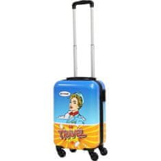 EXCELLENT Cestovní kufr na kolečkách TRAVEL 51 x 33 x 21,5 cm 27 l