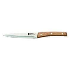 Bergner Sada nožů v dřevěném bloku 6 ks NATURE Bergner BG-8911-MM