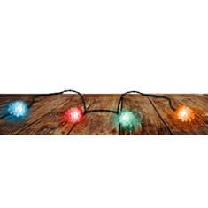 Retlux RXL 308 Vánoční řetěz se šiškami 40 LED 10+5m, multicolor 50003548