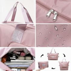 BEMI INVEST Multifunkční cestovní taška Barvy: růžová