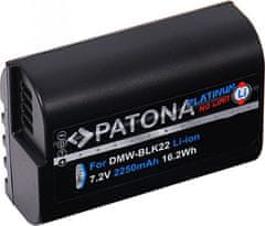 PATONA baterie pro foto Panasonic DMW-BLK22 2250mAh Li-Ion Platinum DC-S5