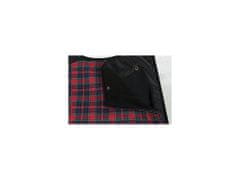 HUKA Kabátek HERMY 2v1, střih jezevčík, S: 38 cm, černá/červená