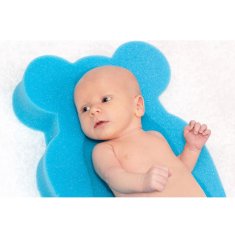 NEW BABY Pěnová podložka maxi medvěd modrá