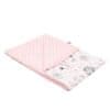 Dětská deka z Minky Medvídci růžová 80x102 cm