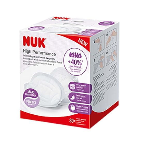 Manuka Health Prsní polštářky NUK High Performance 30 ks