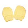 NEW BABY Rukavičky pro novorozence žluté, vel. 56 (0-3m)