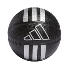 Adidas Míče basketbalové černé 3 3 Stripes Rubber Mini