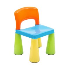 NEW BABY Dětská sada stoleček a dvě židličky multi color