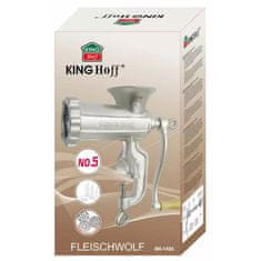 KINGHoff Litinový mlýnek na maso č. 5 + příslušenství Kh-1426
