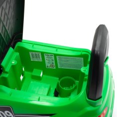 Baby Mix Dětské odrážedlo se zvukem RACER zelené