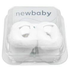 NEW BABY Kojenecké zimní semiškové capáčky ke křtu 12-18 kluk, vel. 12-18 m