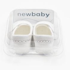 NEW BABY Kojenecké capáčky bílá 0-3 m, vel. 0-3 m