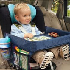 MXM Skládací dětský stolek do auta - černý
