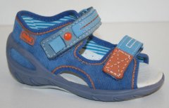 Befado chlapecké sandálky SUNNY 065P107 modré, velikost 24