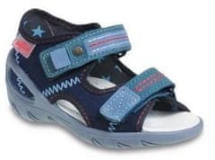 Befado chlapecké sandálky SUNNY 065P098 modré, velikost 21