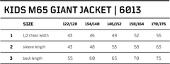 BRANDIT Dětská bunda M65 Giant Jacket Černá Velikost: 146/152