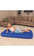 Bestway Air Bed Klasik Twin jednolůžko modrá 188 x 99 x 22 cm 67001
