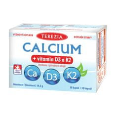 Calcium+vitamin D3 a K2 cps.30