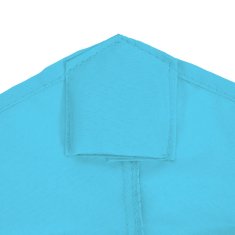 MCW Náhradní potah pro půlkruhový slunečník Parla, náhradní potah na slunečník, 300 cm látka/textil UV 50+ 3 kg ~ tyrkysový