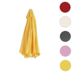 MCW Náhradní potah pro slunečník N23, náhradní potah pro slunečník, 2x3m obdélníková tkanina/textilie 4,5kg UV 50+ ~ žlutý
