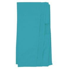 MCW Náhradní kryt pro luxusní světelný slunečník A96, náhradní kryt slunečníku, 3x3m (Ø4,24m) polyester 2,7kg ~ tyrkysová barva
