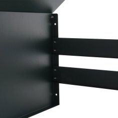 MCW Garáž pro robotické sekačky L43, střešní přístřešek pro sekačky, kov 40x59x69cm ~ zelená