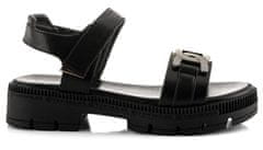 Tom Tailor Dámské sandály 5399603 black (Velikost 40)