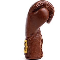 Everlast boxerské šněrovací rukavice 1910 - hnědé Barva: BROWN, Velikost: 12oz