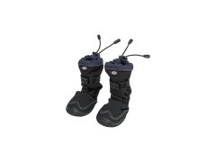 HUKA Walker Active Long XS-S, ochranné boty pro psy, 2ks, černá