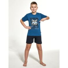 Cornette Chlapecké pyžamo Young Raccon vícebarevné (476/102) - velikost 158
