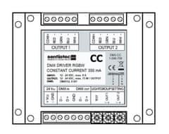 Sentiotec Řídící jednotka DMX CC k RGBW LED světlu spotlight, 2x25W