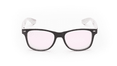 Kašmir WAY WD29 černo-bílé - skla růžová zrcadlová