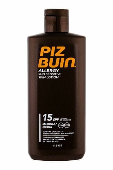 Piz Buin 200ml allergy sun sensitive skin lotion spf15