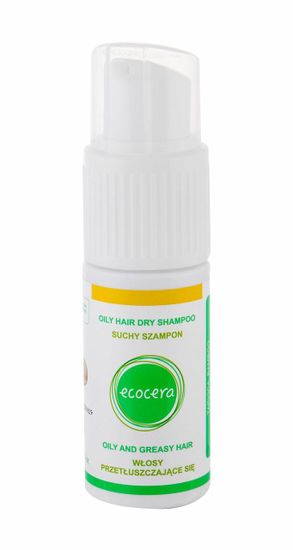 Ecocera 15g dry shampoo oily hair, suchý šampon