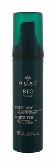 Nuxe 50ml bio organic white tea tinted cream fair skin